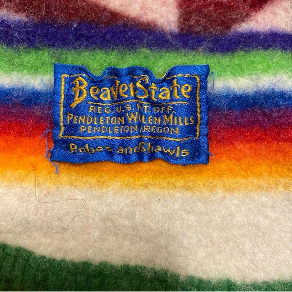 Beaver State Pendleton Wool Blanket Measurements - Picture 2 of 4